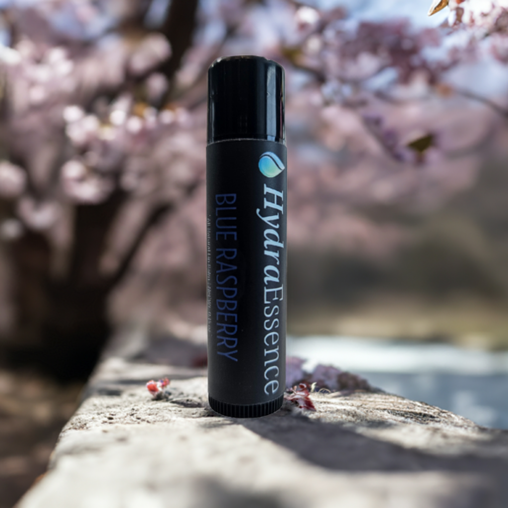 Blue Raspberry Lip Balm | Natural Berry Essence | HydraEssence